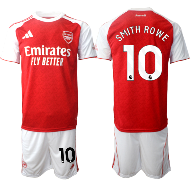 Men 2025-2026 Club Arsenal home red 10 Soccer Jersey 01